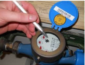 Relevé de compteurs eau